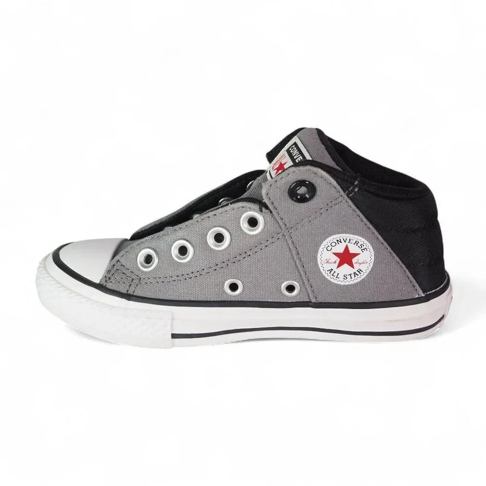 Converse Chuck Taylor All Star Mid Axel Sneakers Grey / Black / 663884F Youth 12